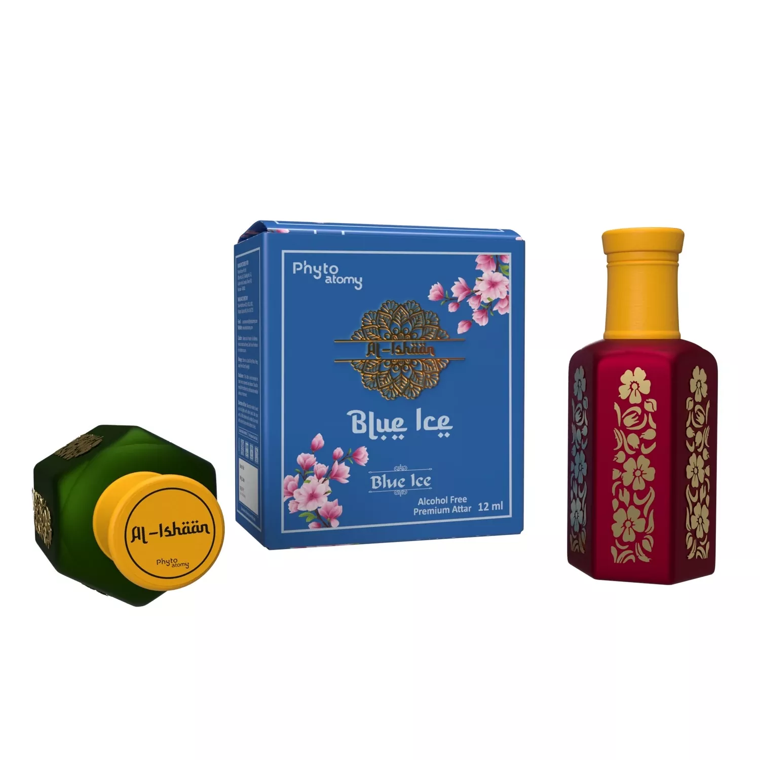 RBV B2B Al Ishan Blue Ice Attar (12ml)-18 Pcs.